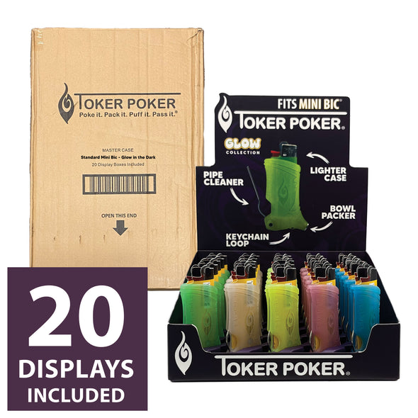 Mini Bic - Glow in the Dark | 25ct. Display